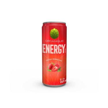 Imagem de Energético Organique Energy Drink Sabor Frutas Vermelhas 269ml