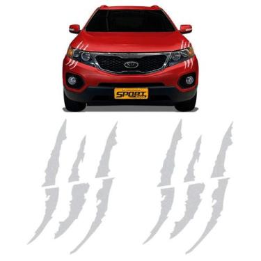 Imagem de Par De Adesivos Do Farol Garra Arranhão Carro Universal - SPORTINOX,  