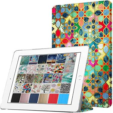Imagem de DuraSafe Cases iPad PRO 12,9 polegadas 2015 1ª geração [Pro 12.9 1] ML3Q2LL/A ML3N2LL/A ML3K2LL/A ML0H2LL/A ML0H2LL/A ML0G2LL/A Capa protetora fina e leve em policarbonato duplo ângulo com suporte