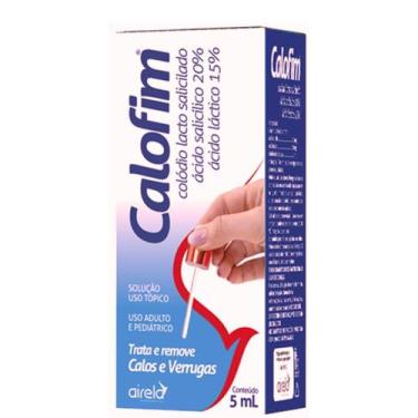 Imagem de Calofim para tratamento de calos e verrugas 5ml Adulto e pediatrico - 