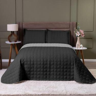 Imagem de Kit Cobre Leito Londres King Tecido 600 Fios 130 Gramas Linha Nova - B