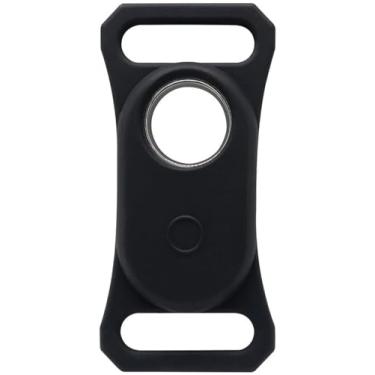 Imagem de Capa protetora de silicone preta para coleira de cachorro Smarttag2, suporte de proteção total para Tag2, capa de manga macia antiarranhões e quedas, coleiras, arreios e coleiras