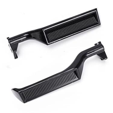 Imagem de 2 peças de maçaneta interna de metal frontal traseira do motorista e do passageiro substituição para Ford Bronco F150 F250 F350 F53 F59 F800, substitui # E7TZ-1522601-A, E7TZ-1522600-A, 77177, 7711996 78 cm