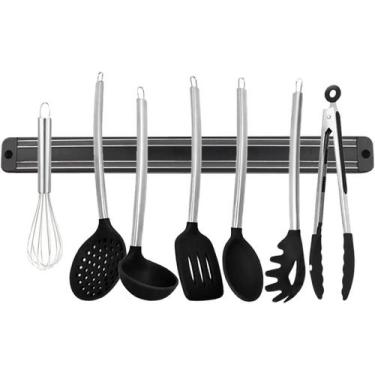 Imagem de Kit 6 Un Barra magnética ímã para facas e ferramentas - Bons Cheff