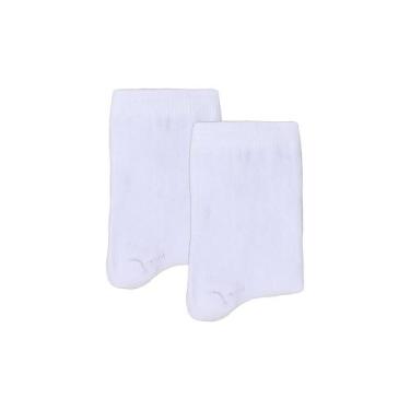 Imagem de Meia Cano Longo Infantil Escolar - Rossini, 29-34, Branco