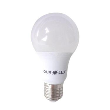 Imagem de Lâmpada de Led Bulbo A60 9W Branca Fria 6500K 12V Ourolux