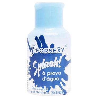 Imagem de Splash Lubrificante Siliconado Prova De Água 30Ml For Sexy - Forsexy