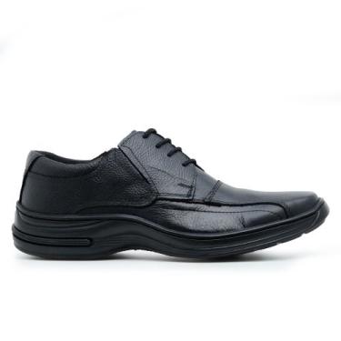 Imagem de Sapato Social Masculino Couro Legítimo com Cadarço 33 ao 46 - Tornile,