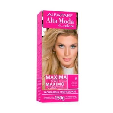 Imagem de Coloração Creme Nº 8 Guaraná Louro Claro Alta Moda