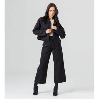 Imagem de Calça Pantacourt Sarja Feminina Disparate-Feminino