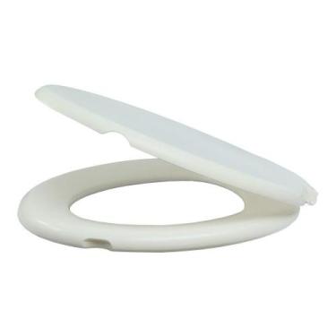Imagem de Assento Sanitário Almofadado para Vaso Oval Universal Branco - Alumasa