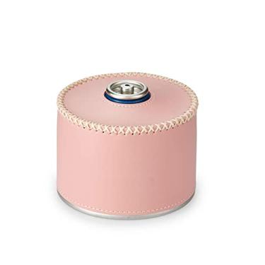 Imagem de Capa Protetora para Botijão de Gás PU Couro Acessório de Acampamento Tanque de Gás Portátil Ao Ar Livre (Rosa)