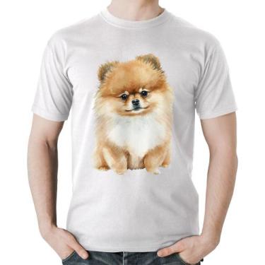 Imagem de Camiseta Algodão Cachorro Spitz Alemão Lulu da pomerânia - Foca na Mod