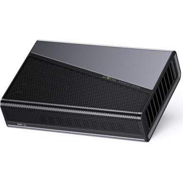 Imagem de GMKtec Estação de ancoragem externa para GPU AD-GP1, gabinete eGPU com placa de vídeo GPU AMD Radeon 7600M XT, HDMI2.1, DisplayPort2.0, Oculink, USB4, eGPU Dock para console de jogos mini PC, laptop,