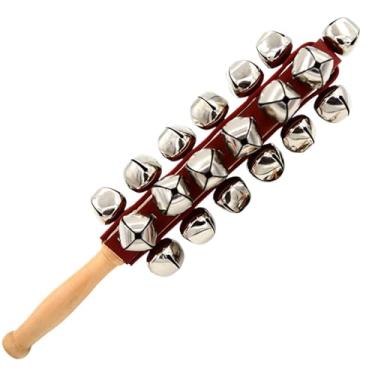 Imagem de Sinos portáteis, Jingle Bell Stick | Hand Jingle Sells com alça de - Suprimentos de aprendizado de música para escola em casa, chocalhos de percussão, educação infantil, auxílios de ensino