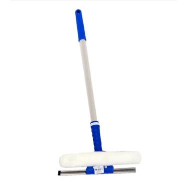 Imagem de Rodo Combinado Limpa Vidro 15-25-35 Ou 45cm A Escolher Com Cabo De 50cm(35 cm)