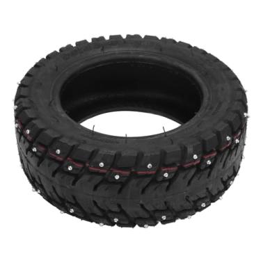 Imagem de Pneu de Scooter Elétrica à Prova de Explosão Anti-deslizamento, 90/65-6 Pneu de Vácuo de Borracha Espessada Adequado para Zero 10x Scooter