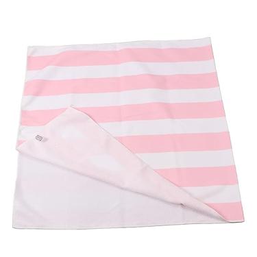 Imagem de Sand Beach Towelstripe Beach T Microfiber Beach Towel Stripe Secando Rápido Super Absorvente Toalha de Praia de Areia 59. (Róseo)