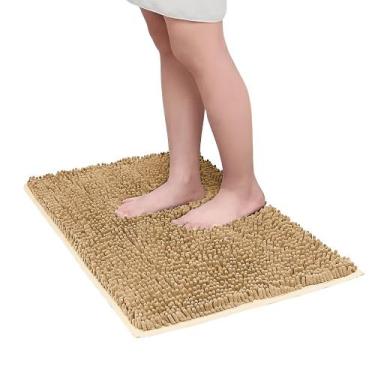 Imagem de Kit 03 Tapete Microfibra Bolinha 0,38mx0,58m - Rozac, Caqui