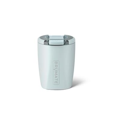 Imagem de BrüMate Copo Rocks, 100% à prova de vazamento, 340 g isolado Lowball para coquetel e uísque - aço inoxidável a vácuo de parede dupla - Copo de acampamento, viagem e copo de coquetel (agave azul)