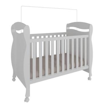 Imagem de Berço Americano Junior New - Moveis Peroba - Peroba Móveis, Branco Bri