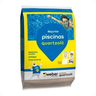 Imagem de Rejunte quartzolit 5kg piscina branco