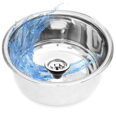 Imagem de Qualidade Premium! Cuba Aço Inox 304 Antiferrugem 30x15cm