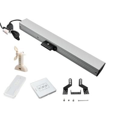 Imagem de Abridor de janela de telhado elétrico 24 V baixo consumo de energia atuador de corrente automático com interruptor sensor de vento e chuva corrente elétrica abridor de janela para claraboias