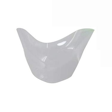 Imagem de Acc-Creativity Lente de tela de proteção da tampa do farol frontal de acrílico para motocicleta compatível com Kawasaki Z650 2017-2018 (transparente)