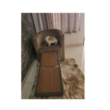 Imagem de Rampa Puff para Pet, Suede Escada Pet, Rampa P01, Almeidamluz., Pé de 