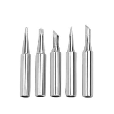 Imagem de 5 Ponteira 900 Mt pontas para Estação de Solda 937 936 881 878 701 702 fenda faca chanfrada agulha grossa