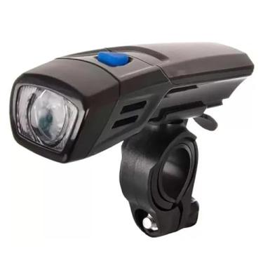 Imagem de Farol LED Super Brilho para Bicicleta - Lanterna Dianteira Recarregável, Luz Branca, Alta Potência