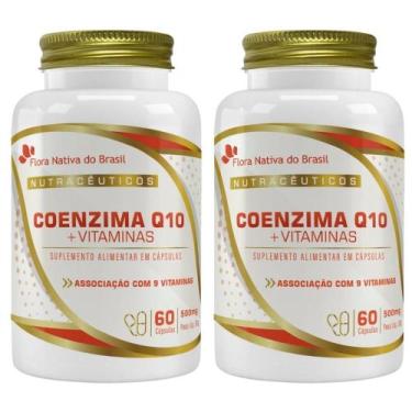 Imagem de KIT 2X Coenzima Q10 + Vitaminas 60 cápsulas - Flora Nativa
