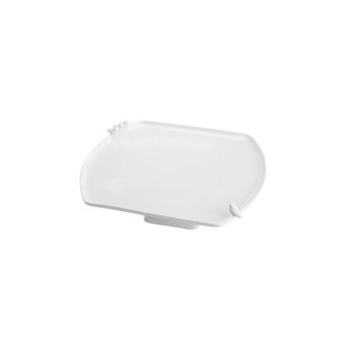 Imagem de Prato De Porcelana C/Pé P/Bolo Birds Branco 31X29X10Cm