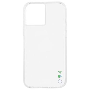 Imagem de Capa ECO94 da Case-Mate – à base de plantas – Capa para iPhone 12 e iPhone 12 Pro (5G) proteção contra quedas de 3 metros – 6,1 polegadas – Transparente