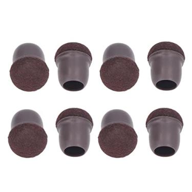 Imagem de Yinhing Capas de Perna Cadeira de Silicone, Tampas de Cadeira de Mesa de Mesa de Cama Papada Macia Armário Elástico Tampa de Proteger 8 Pcs Pcs Perna Protector Cadeir -meias para Uso Doméstico (S)