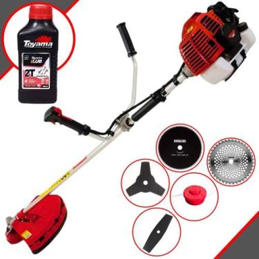 Imagem de Máquina de Cortar Grama À Gasolina Kawashima KW43-L 43cc 1,7HP 10.000r