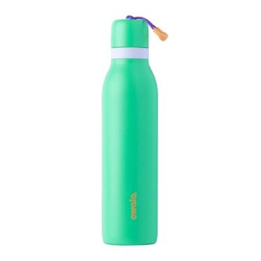 Imagem de Owala FreeSip Twist - Aço inoxidável - 680 g - Azul/Verde Sweet Pea