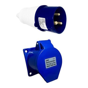 Imagem de Tomada Industrial Para Painel Macho E Femea 220V 32A - Cnc