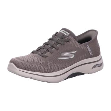 Imagem de Skechers Tênis masculino Hands Free Slip-ins Go Walk Arch Fit 2.0-Grand Select 2, Cinzento-acastan, 45