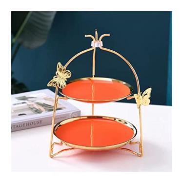 Imagem de Suporte de bolo, mesa de sobremesa, mesa de sobremesa comercial, prateleira de exibição temporária de bolo, sala de estar familiar, mesa de chá, prateleira de exibição de bandeja de frutas, prato de