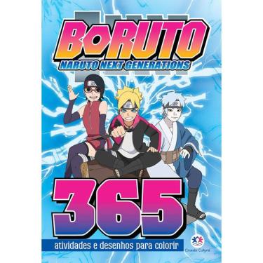Imagem de Boruto - 365 Atividades e Desenhos para Colorir