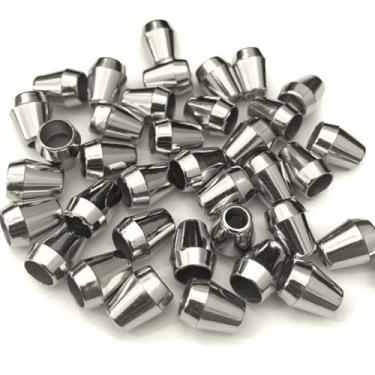 Imagem de Ponteira Sininho para Cordão, 13mm, Prata, 1000 Peças