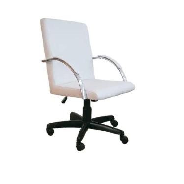 Imagem de Cadeira Escritório Giratória Work Branca100%