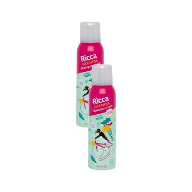 Imagem de Kit 2 Shampoo a Seco Ricca Cuca Fresca Menta 150ml