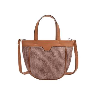 Imagem de Bolsa Feminina Compacta e Moderna Ideal Para Praia - Fuseco, Khaki