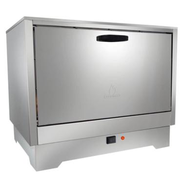 Imagem de Estufa Aquecedora para Alimentos 27 marmitas EM27L Inox Metalmaq 220V