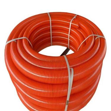 Imagem de Mangueira Mangote de sucção Agua 3 pol. reforçada laranja Ibira Mt