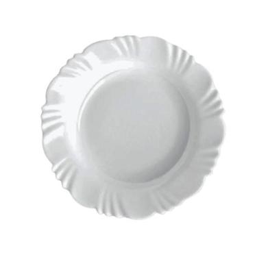 Imagem de Jogo De Prato Pétala 12 Pratos Fundos - Sopa - 23cm Branco - Duralex 