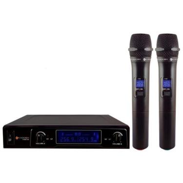Imagem de Microfone Sem Fio Duplo Kadosh Kdsw-302M